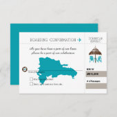 Beach Hut and Chairs RSVP Dominicaanse Republiek B (Voorkant / Achterkant)