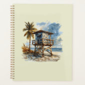 Beach Hut - Beach Hut Illustratie Planner (Voorkant)