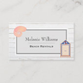 Beach Hut Boardwalk Beach Rentals Visitekaartje (Voorkant)