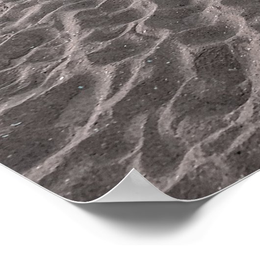 Beach Hut Ocean Beach Palm Photography Poster (Hoek)