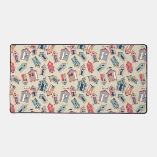 Beach Hut Pattern Bureaumat (Voorkant)