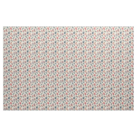 Beach Hut Pattern Stof (Yard (91,4 cm))
