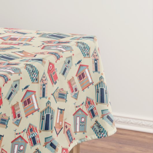 Beach Hut Pattern Tafelkleed (Voorbeeld)