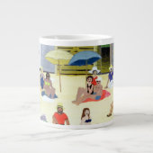 Beach Huts 1991 Grote Koffiekop (Voorkant)
