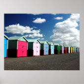 Beach Huts 2 Poster (Voorkant)
