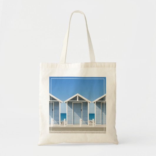 Beach Huts 2 Tote Bag (Voorkant)