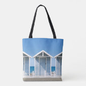 Beach Huts 2 Tote Bag (Achterkant)
