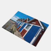 Beach Huts 3 Deurmat (Schuin)
