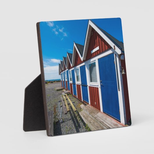 Beach Huts 3 Fotoplaat (Voorkant)