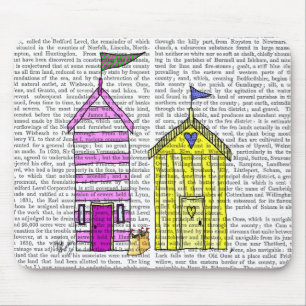 Beach Huts 3 Illustratie Muismat