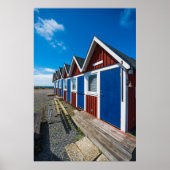Beach Huts 3 Poster (Voorkant)
