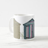 Beach Huts Art Koffiemok (Voorkant links)