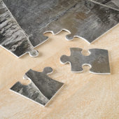 Beach Huts bij Sheringham Norfolk Legpuzzel (Zijkant)