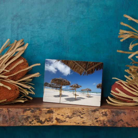 Beach Huts |Brazilië Fotoplaat (Zijkant)