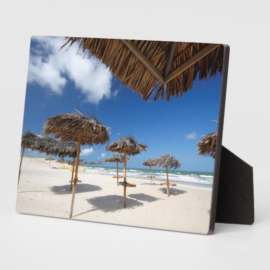 Beach Huts |Brazilië Fotoplaat (Zijkant)