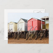 Beach Huts Briefkaart (Voorkant / Achterkant)