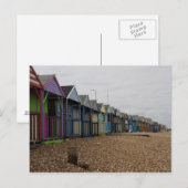 Beach Huts Briefkaart (Voorkant / Achterkant)