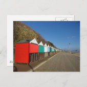 Beach huts briefkaart (Voorkant / Achterkant)