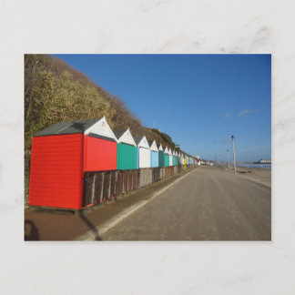 Beach huts briefkaart