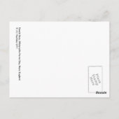 Beach Huts Briefkaart (Achterkant)