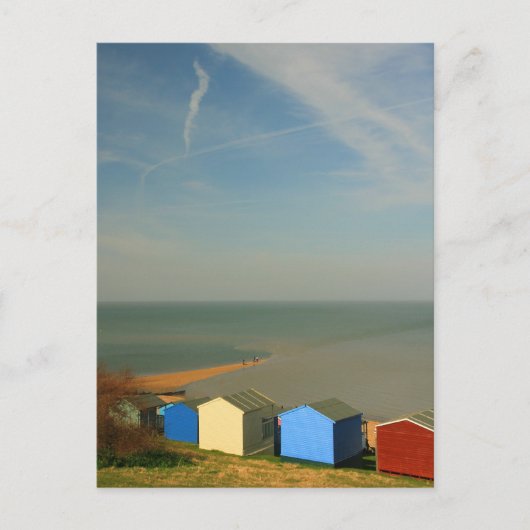Beach Huts Briefkaart (Voorkant)