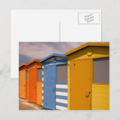 Beach Huts Briefkaart (Voorkant / Achterkant)