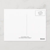 Beach Huts Briefkaart (Achterkant)