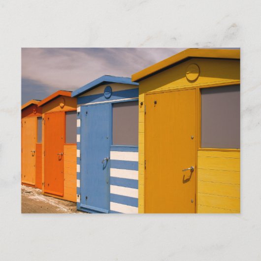 Beach Huts Briefkaart (Voorkant)