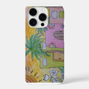 Beach Huts Golden Skies iPhone / iPad case