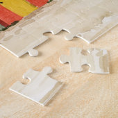 Beach Huts I Legpuzzel (Zijkant)