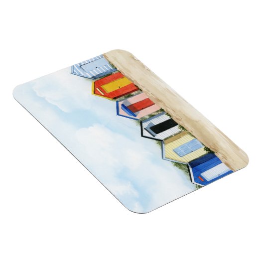 Beach Huts I Magneet (Rechterzijde)