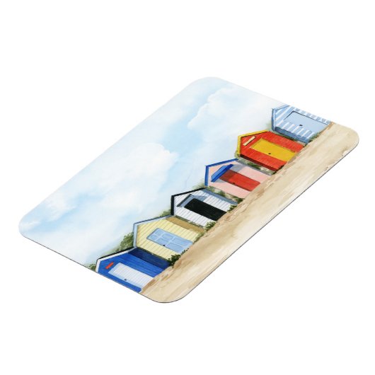 Beach Huts I Magneet (Linkerzijde)