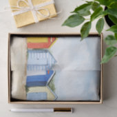 Beach Huts I Tissuepapier (Geschenk)