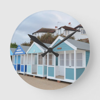 Beach Huts in Southwold Ronde Klok