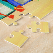 "Beach Huts" Jigzaag Puzzle Legpuzzel (Zijkant)