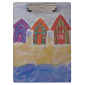Beach Huts Klembord (Voorkant)