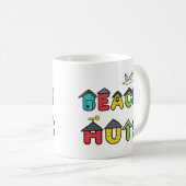 Beach Huts Koffiemok (Voorkant rechts)