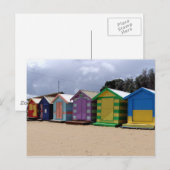 Beach Huts Melbourne 2 Briefkaart (Voorkant / Achterkant)