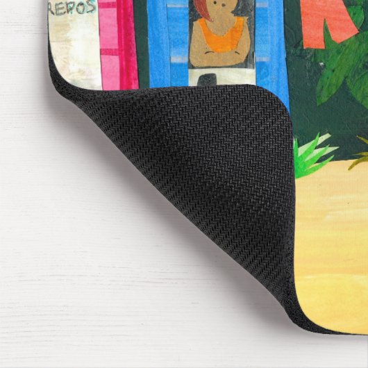 "Beach Huts" Mousepad Muismat (Hoek)