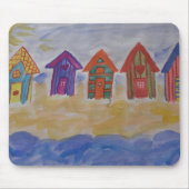 Beach Huts Muismat (Voorkant)