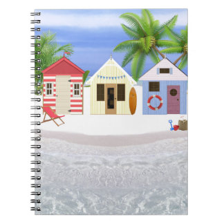 BEACH HUTS NOTITIEBOEK