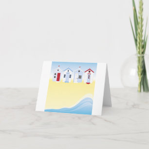 Beach Huts Notitiekaarten
