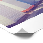 Beach Huts Poster (Hoek)