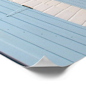 Beach Huts Poster (Hoek)