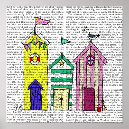 Beach Huts Poster (Voorkant)