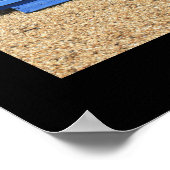 Beach Huts Poster (Hoek)