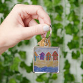 Beach Huts Sleutelhanger (Hand)