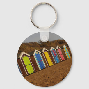 Beach Huts Sleutelhanger