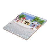 BEACH HUTS TEGELTJE (Zijkant)