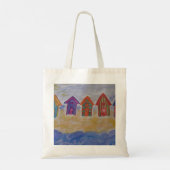 Beach Huts Tote Bag (Achterkant)